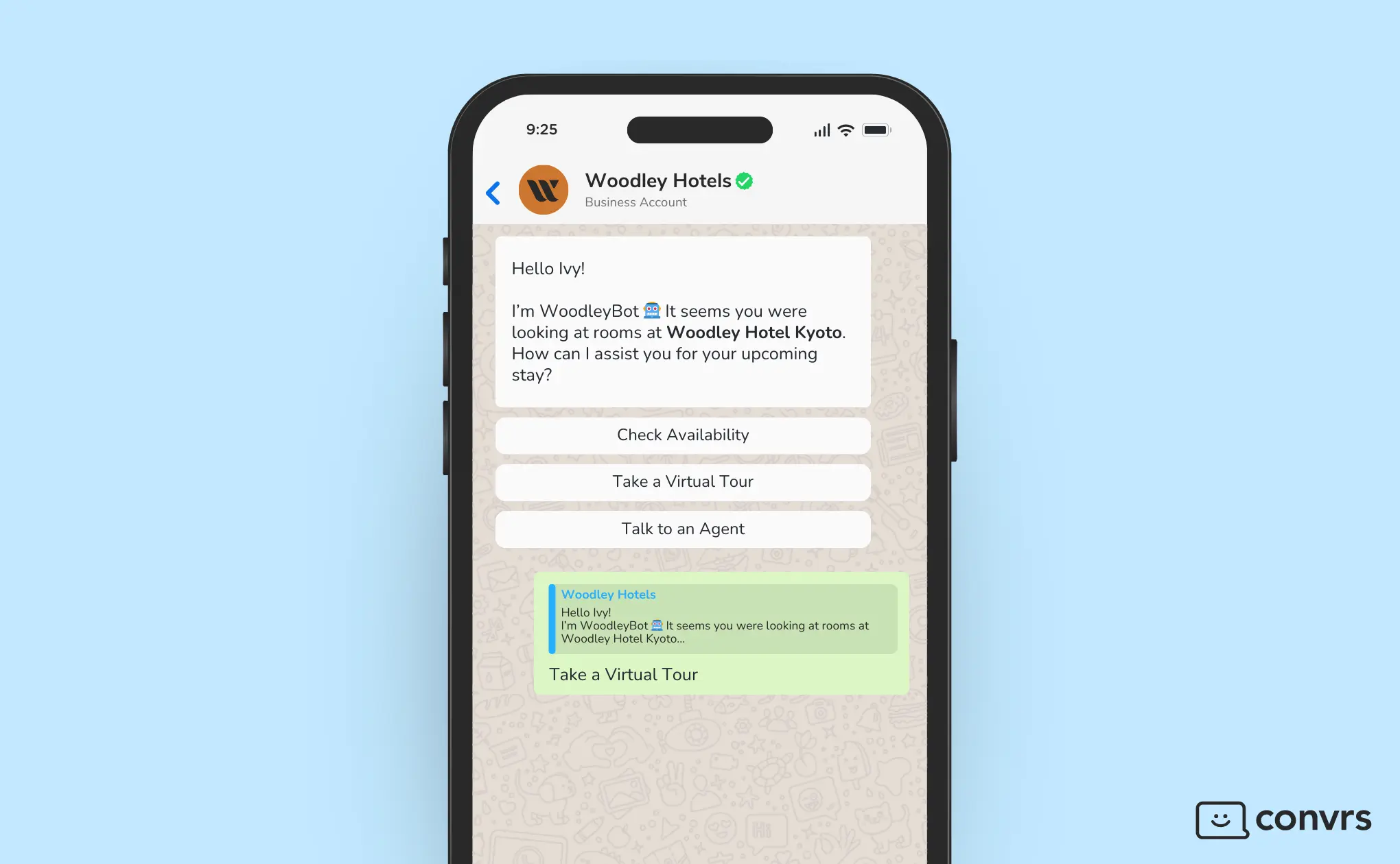 WhatsApp for Hotels - AI Chatbots for Hotels