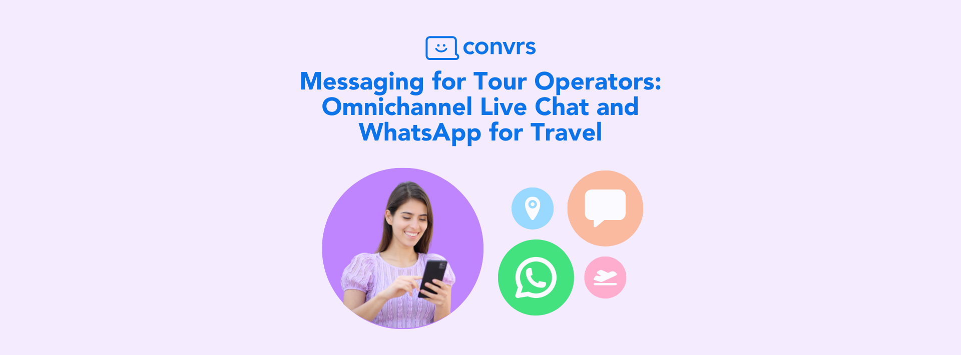 Tour Operator using tools such as Live Chat and WhatsApp to connect with travelers for tour packages and tour guides