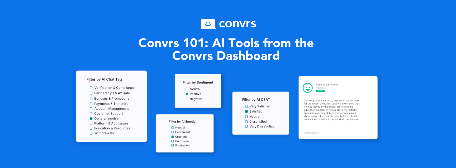 AI Tools from Convrs