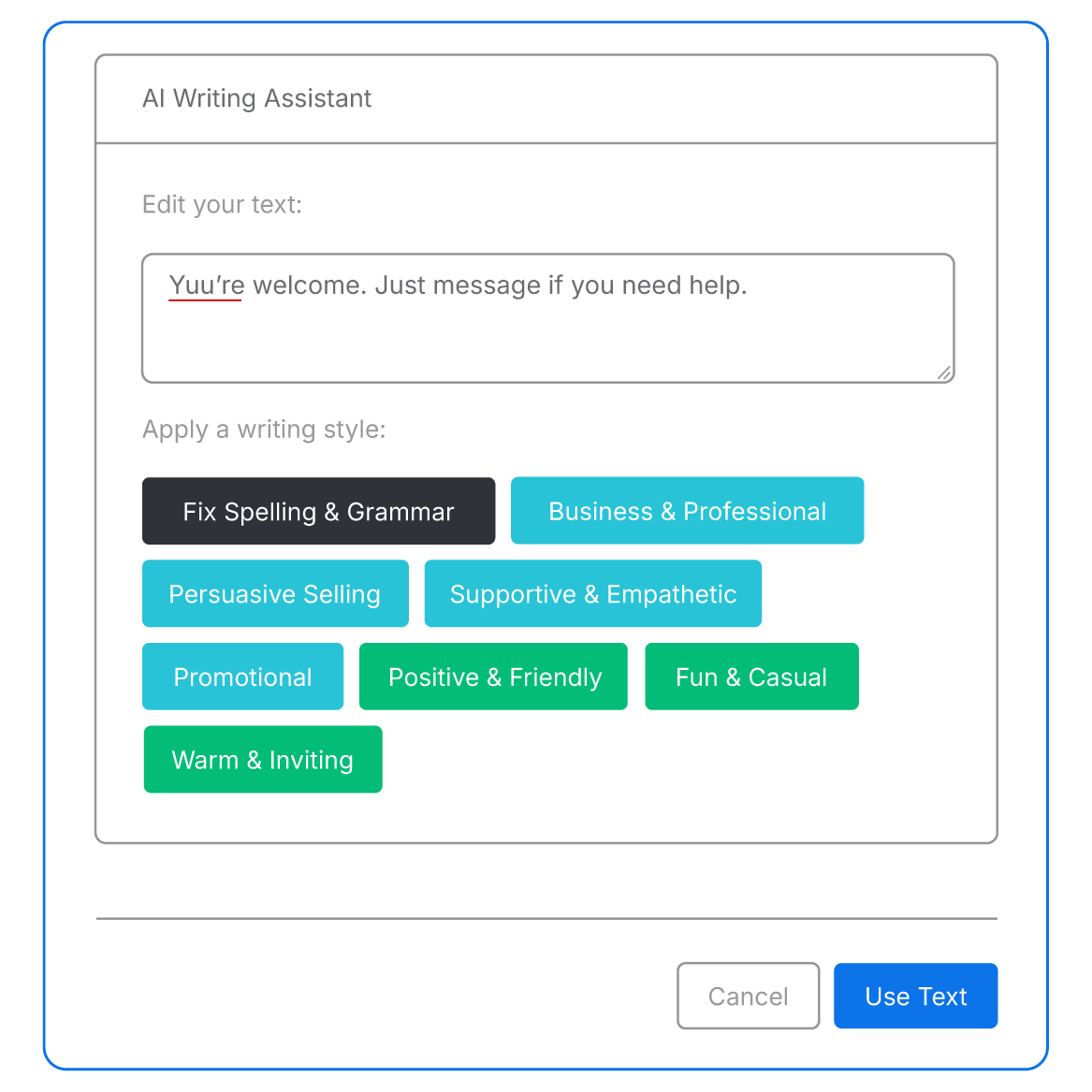 Convrs AI Tools AI Writing Assistant.