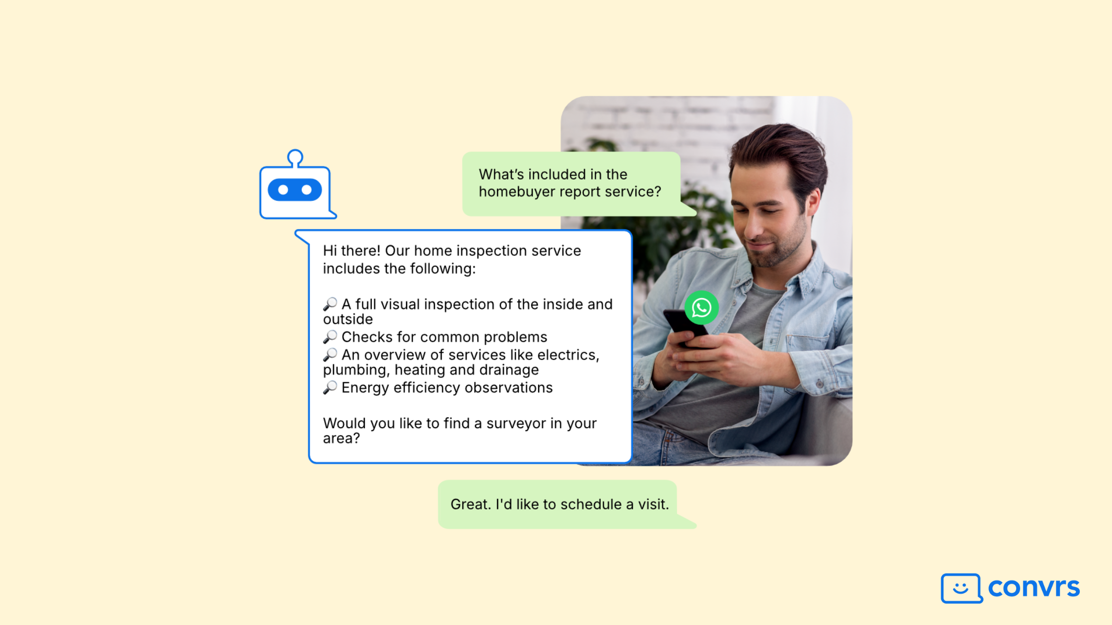 WhatsApp Helps Home Service Businesses Capture and Respond to Leads Faster with AI Chatbots.