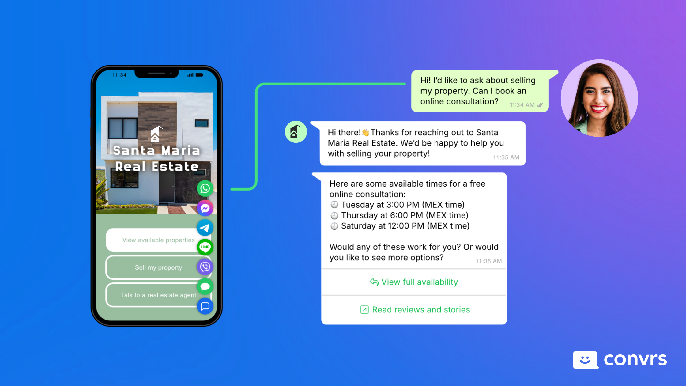 Mexico Real Estate using WhatsApp to Get More from Every Lead