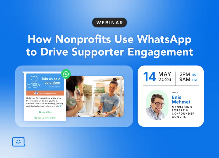 How Nonprofits Use WhatsApp to Drive Supporter Engagement