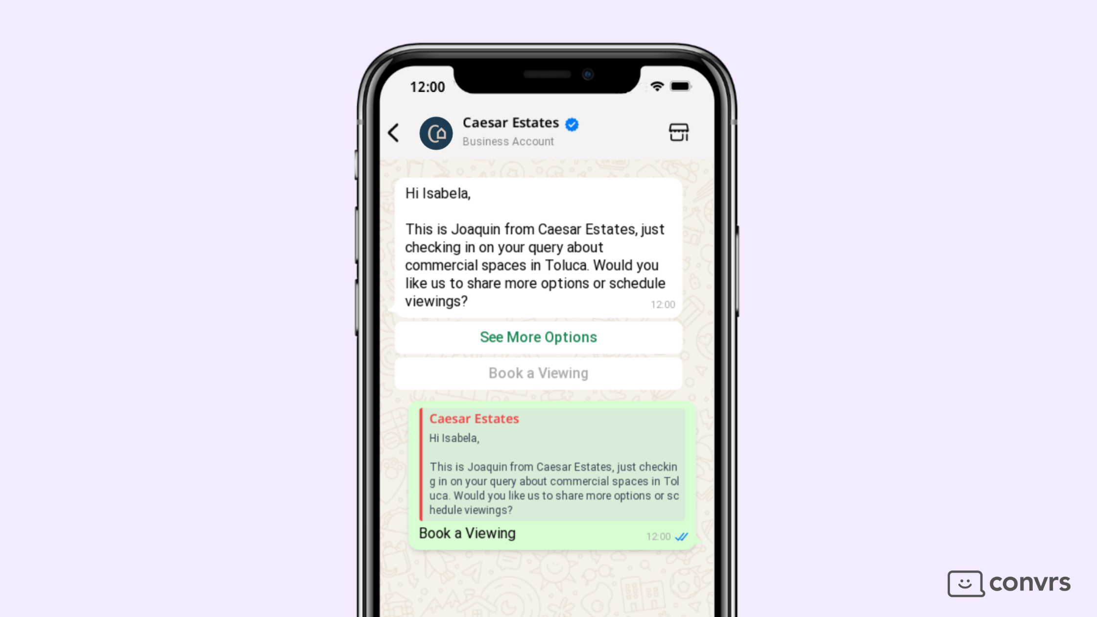 WhatsApp Templates for Real Estate Agencies - Follow-up After Inquiry