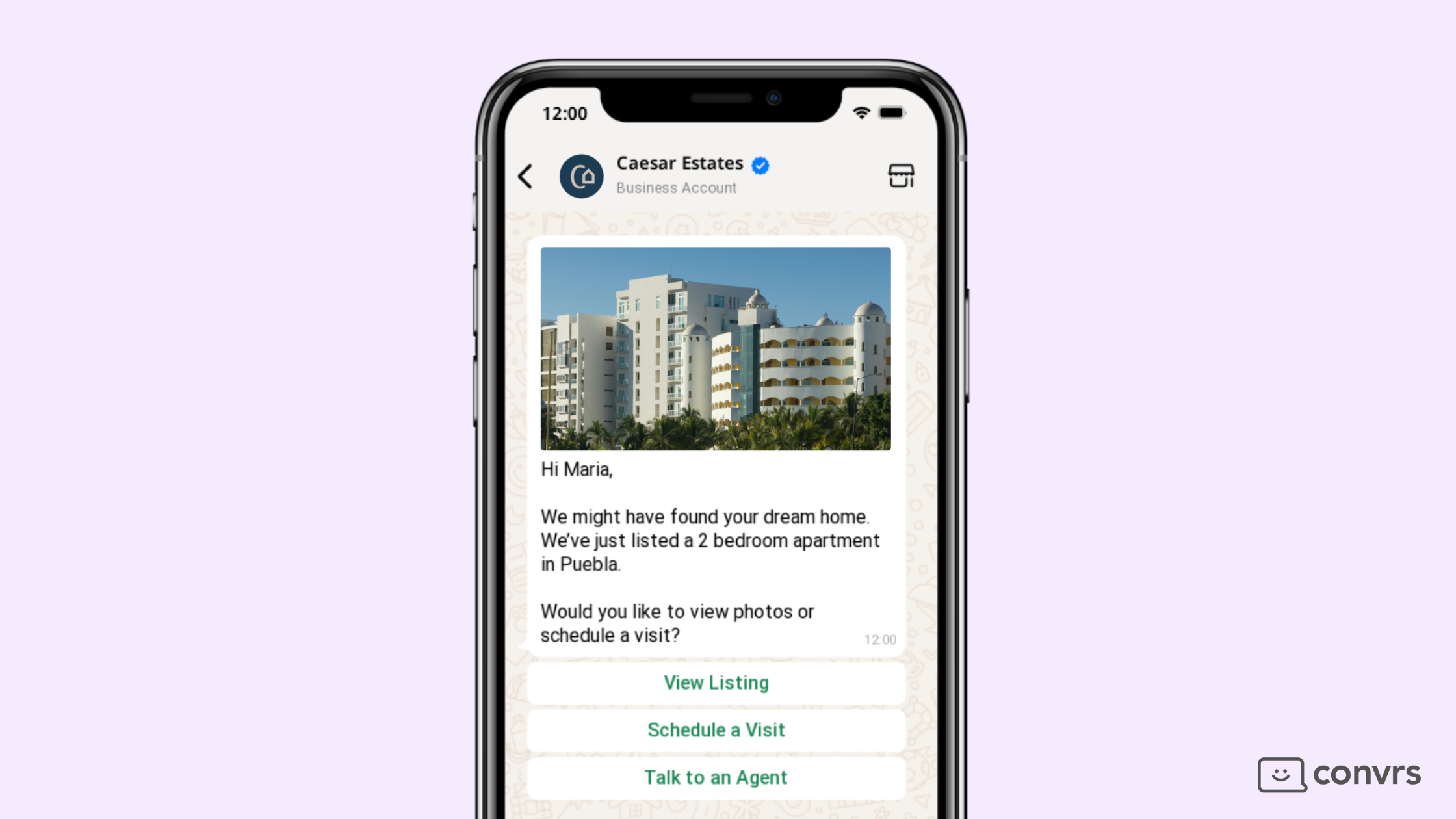 WhatsApp Templates for Real Estate Agencies - New Property Alert