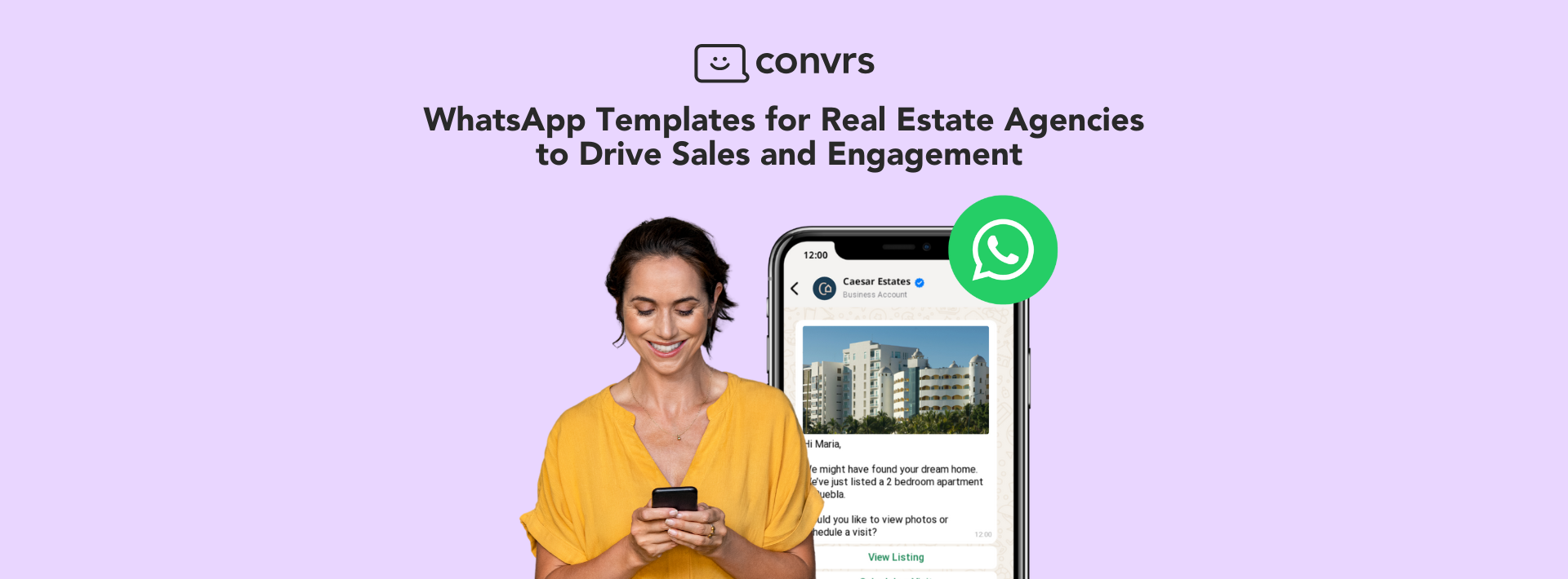 WhatsApp Templates for Real Estate Agencies to Drive Sales and Engagement