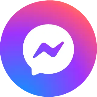 The Facebook Messenger logo