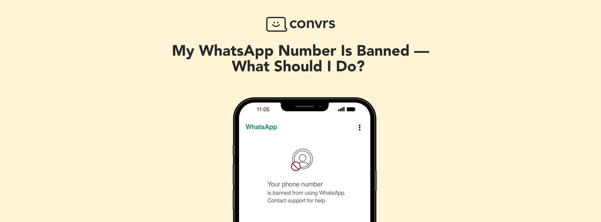 WhatsApp Account Banned